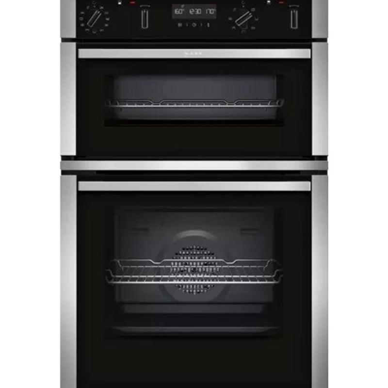 Neff N 50 Built-In Electric Double Oven - Stainless Steel | U2ACM7HH0B from DID Electrical - guaranteed Irish, guaranteed quality service. (6977649475772)