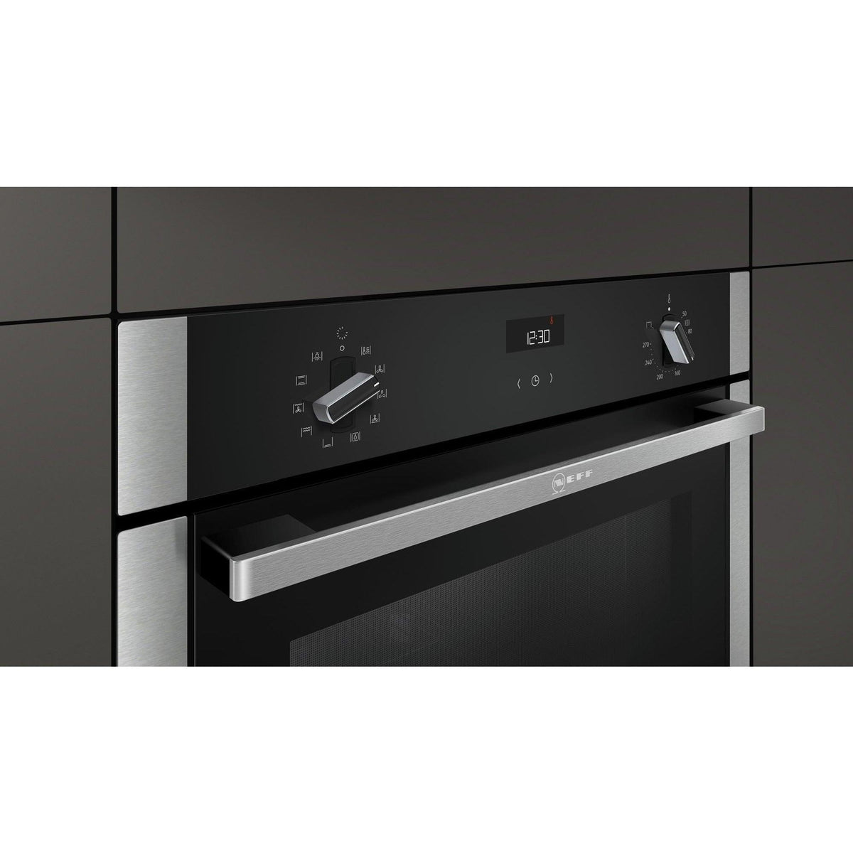 Neff N50 Built-In Electric Single Oven - Stainless Steel | B1ACE4HN0B from DID Electrical - guaranteed Irish, guaranteed quality service. (6890781671612)