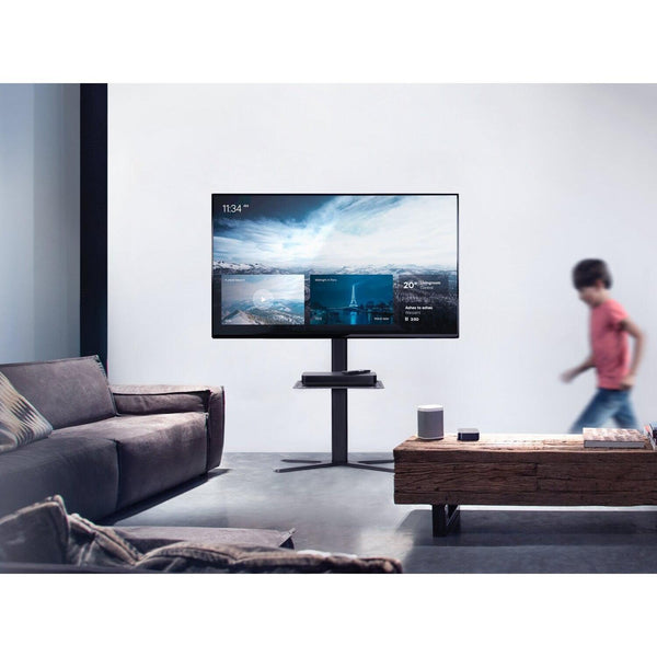 70 in tv hot sale stand black