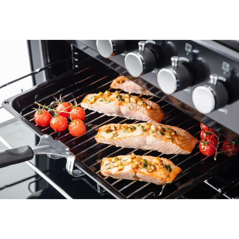 Rangemaster Classic 60cm Dual Fuel Cooker - Cream & Chrome | CLA60DFFCR/C (7172745822396)