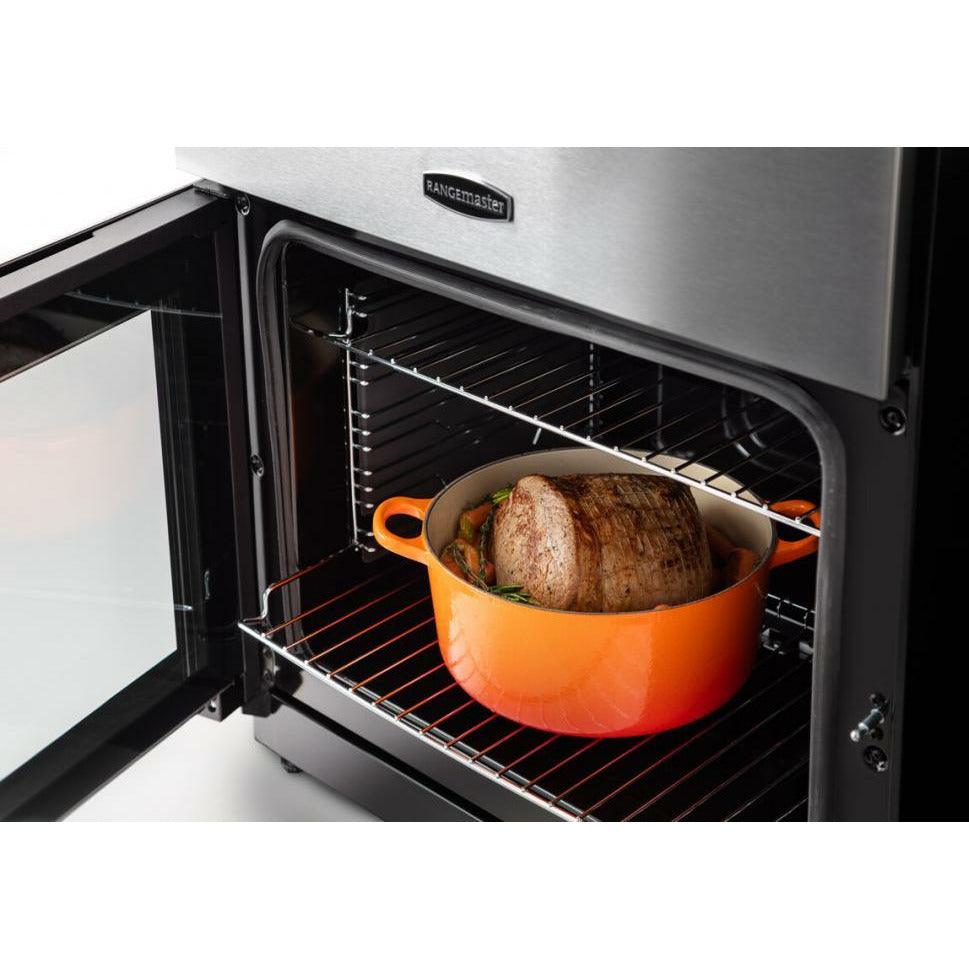 Rangemaster Professional Plus 60cm Dual Fuel Cooker - Stainless Steel & Chrome | PROPL60DFFSS/C (7172746281148)