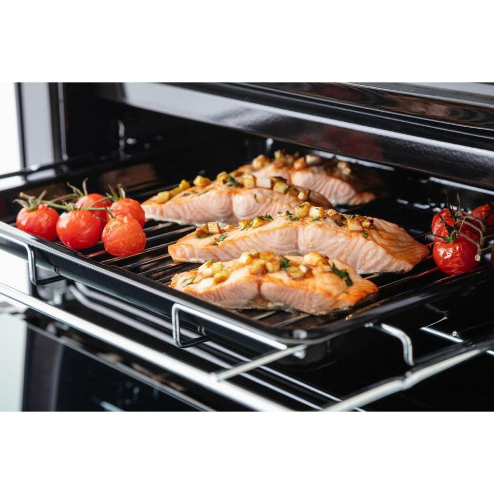 Rangemaster Professional Plus 60cm Dual Fuel Cooker - Stainless Steel & Chrome | PROPL60DFFSS/C (7172746281148)