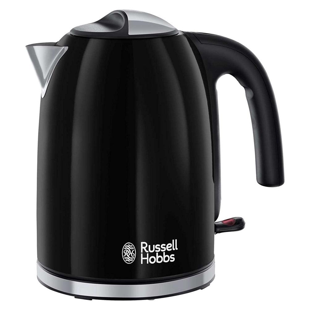 Russell Hobbs Colours Plus 1.7L Jug Kettle - Black | 20413 from DID Electrical - guaranteed Irish, guaranteed quality service. (6890751066300)