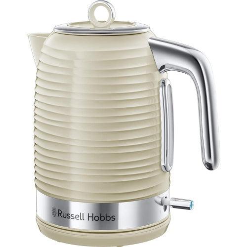 Russell Hobbs Inspire 1.7L 3000W Kettle - Cream | 24364 from DID Electrical - guaranteed Irish, guaranteed quality service. (6977561362620)