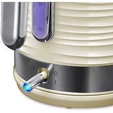 Russell Hobbs Inspire 1.7L 3000W Kettle - Cream | 24364 from DID Electrical - guaranteed Irish, guaranteed quality service. (6977561362620)