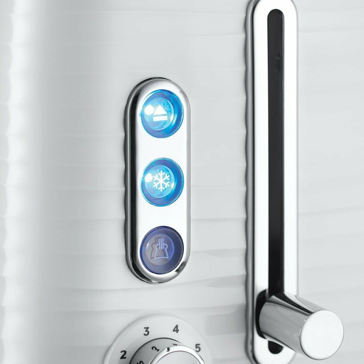 Russell Hobbs Inspire 2 Slice Toaster - White | 24370 from DID Electrical - guaranteed Irish, guaranteed quality service. (6890839048380)