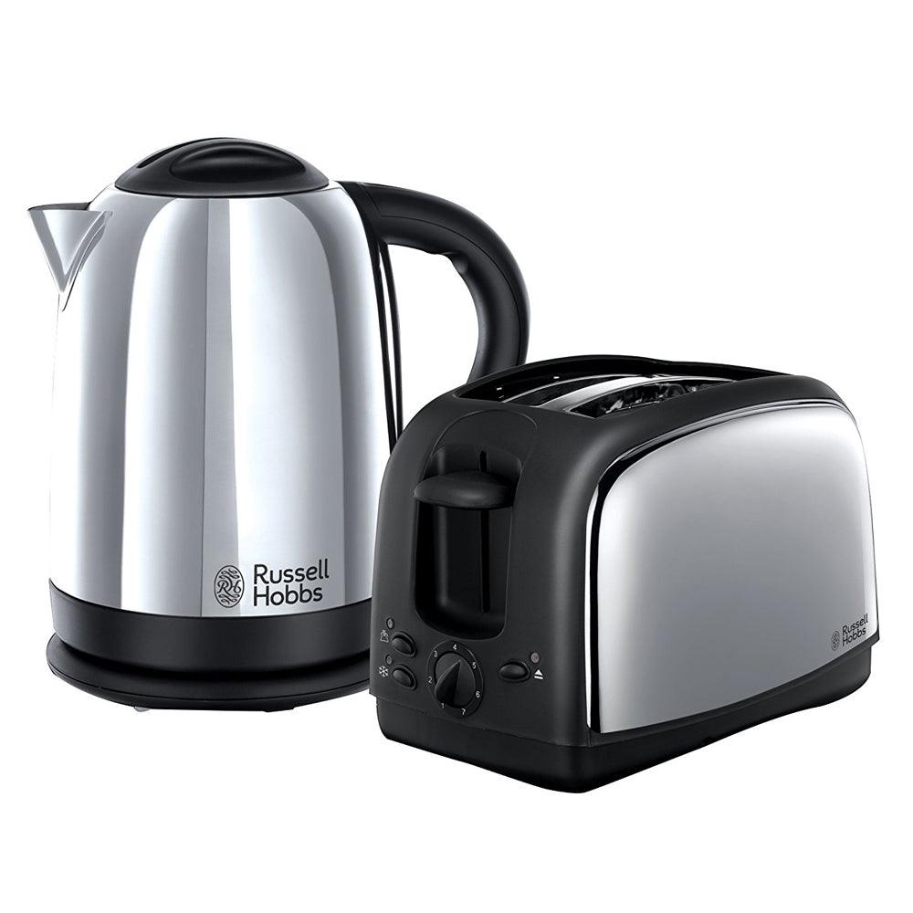 Russell Hobbs Lincoln Twin Pack - Stainless Steel | 21830 from DID Electrical - guaranteed Irish, guaranteed quality service. (6890743955644)