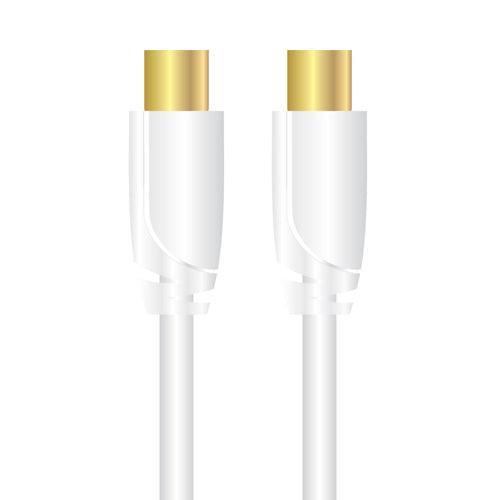 Sinox Coax M - Coax F + ADAPTOR 10M from DID Electrical - guaranteed Irish, guaranteed quality service. (6890736746684)