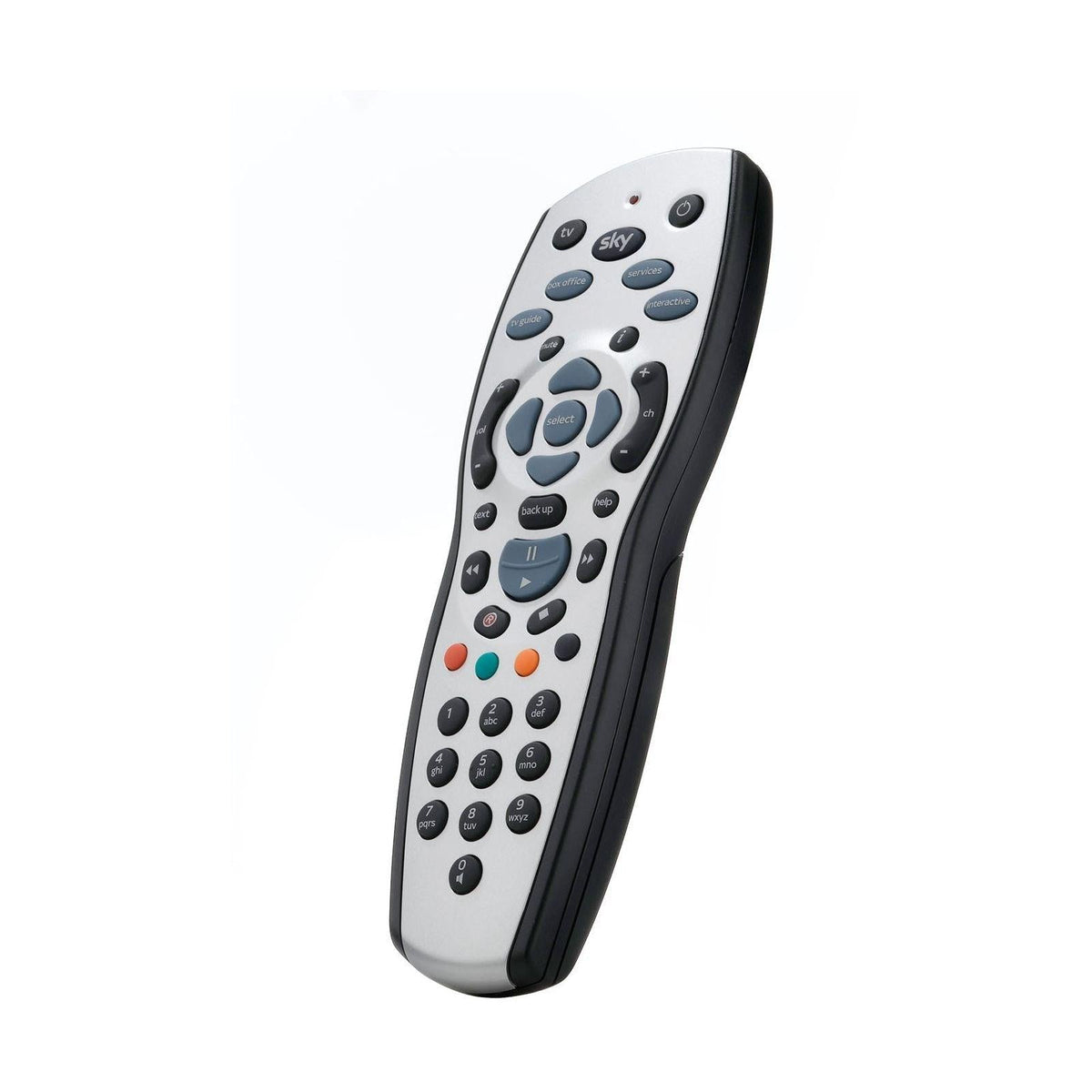 Sky HD TV Remote Control - Silver & Blue | SKY120 from DID Electrical - guaranteed Irish, guaranteed quality service. (6890731634876)