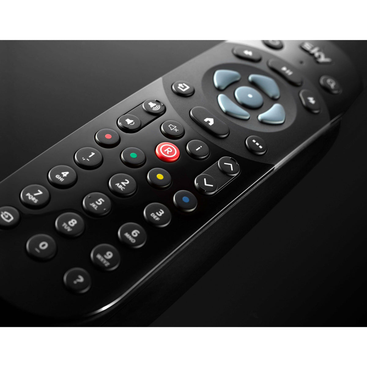 Sky Q Voice Remote Control - Black | SKY135 (7268272144572)