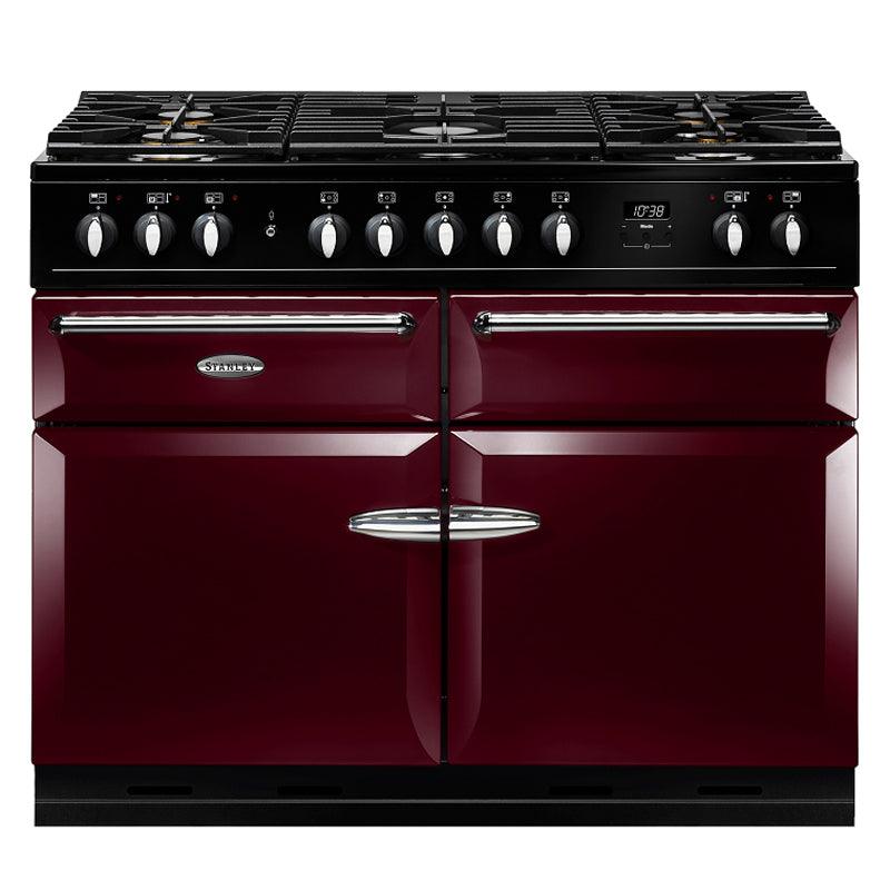 Stanley Supreme Deluxe 110cm Dual Fuel Range Cooker - Cranberry | SDL110DFCBY/ (7131695153340)