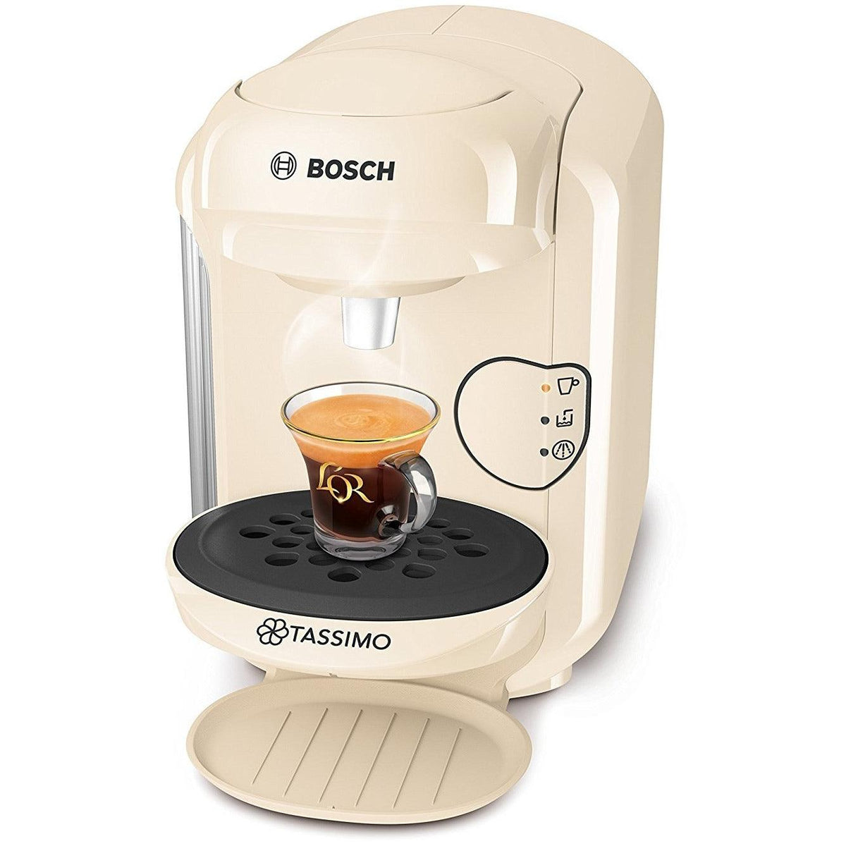 Tassimo Vivy 2 0.7L Pod Coffee Machine - Cream | TAS1407GB from DID Electrical - guaranteed Irish, guaranteed quality service. (6890765287612)