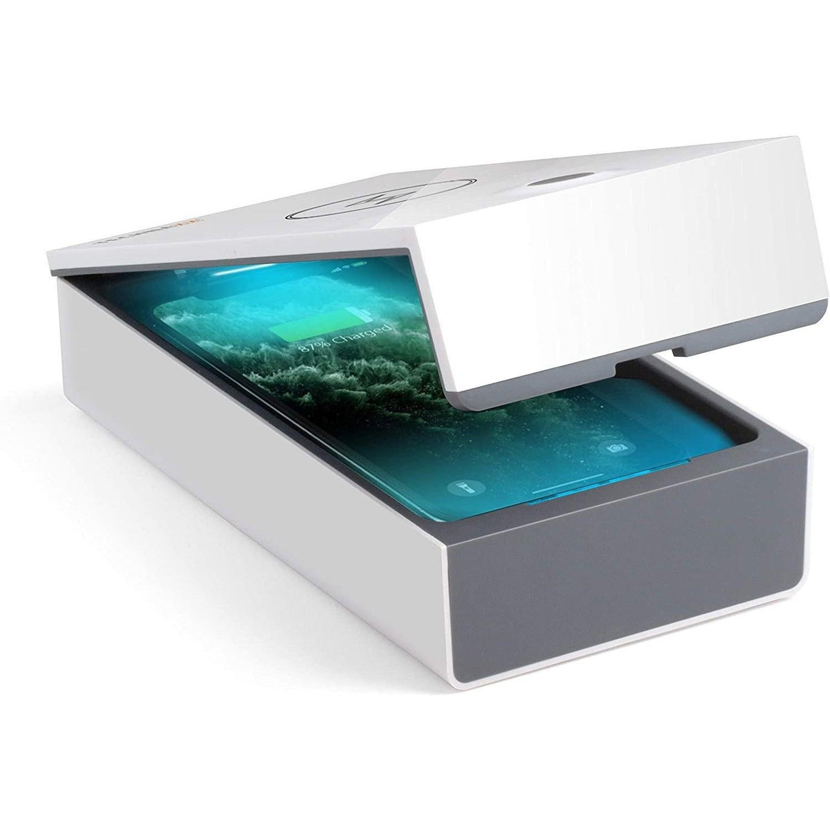 Technaxx UV Anti-Virus Disinfection Wireless Charging Box - White | TX-148 from DID Electrical - guaranteed Irish, guaranteed quality service. (6977469841596)