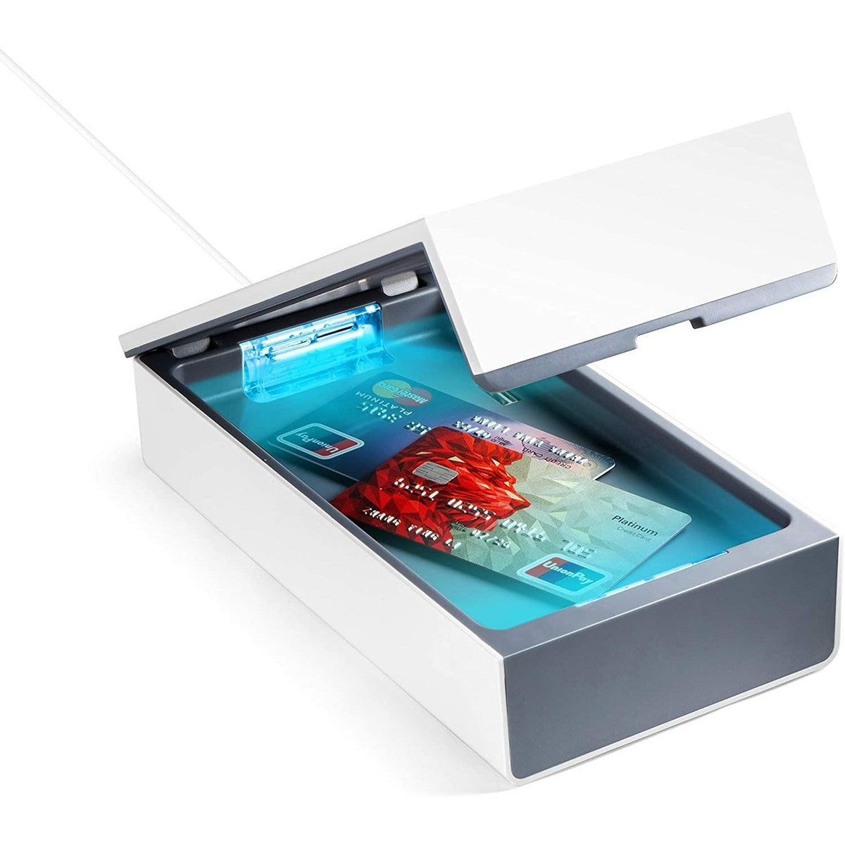 Technaxx UV Anti-Virus Disinfection Wireless Charging Box - White | TX-148 from DID Electrical - guaranteed Irish, guaranteed quality service. (6977469841596)