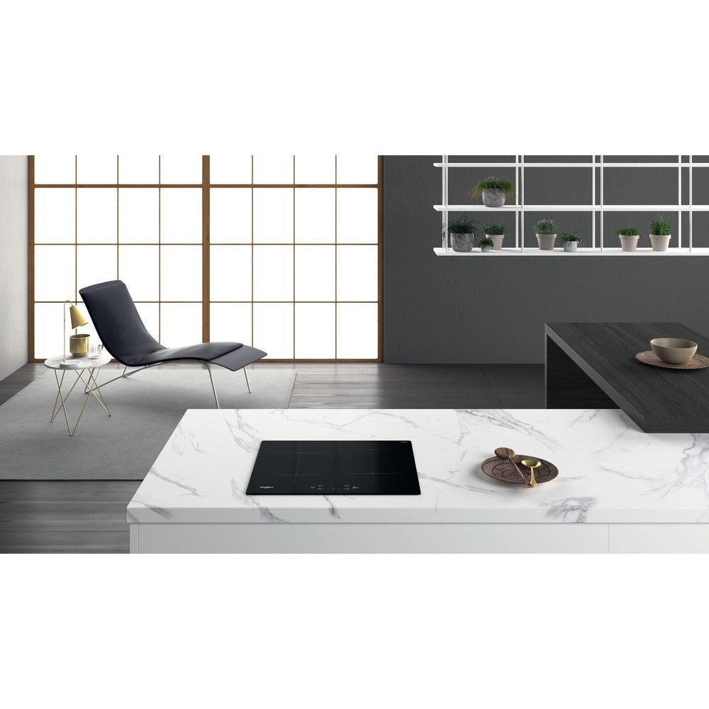 Whirlpool 60CM 4 Zone Built-In Induction Hob - Black | WSQ2160NE from DID Electrical - guaranteed Irish, guaranteed quality service. (6977508802748)