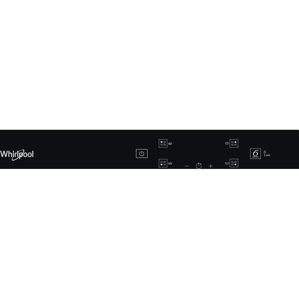Whirlpool 60CM 4 Zone Built-In Induction Hob - Black | WSQ2160NE from DID Electrical - guaranteed Irish, guaranteed quality service. (6977508802748)