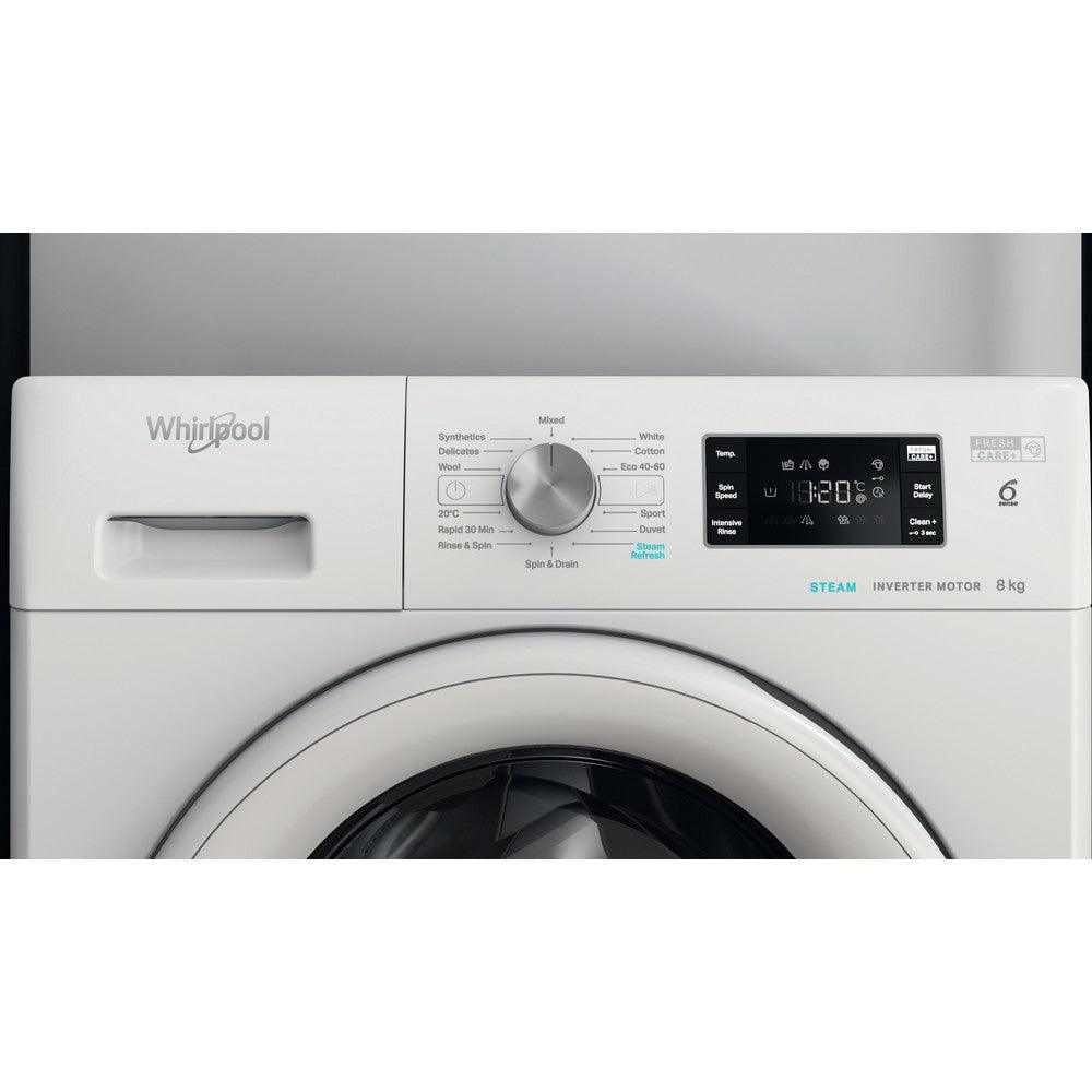 Whirlpool 8KG 1351 Spin Freestanding Washing Machine - White | FFB8458WVUKN (7240823799996)