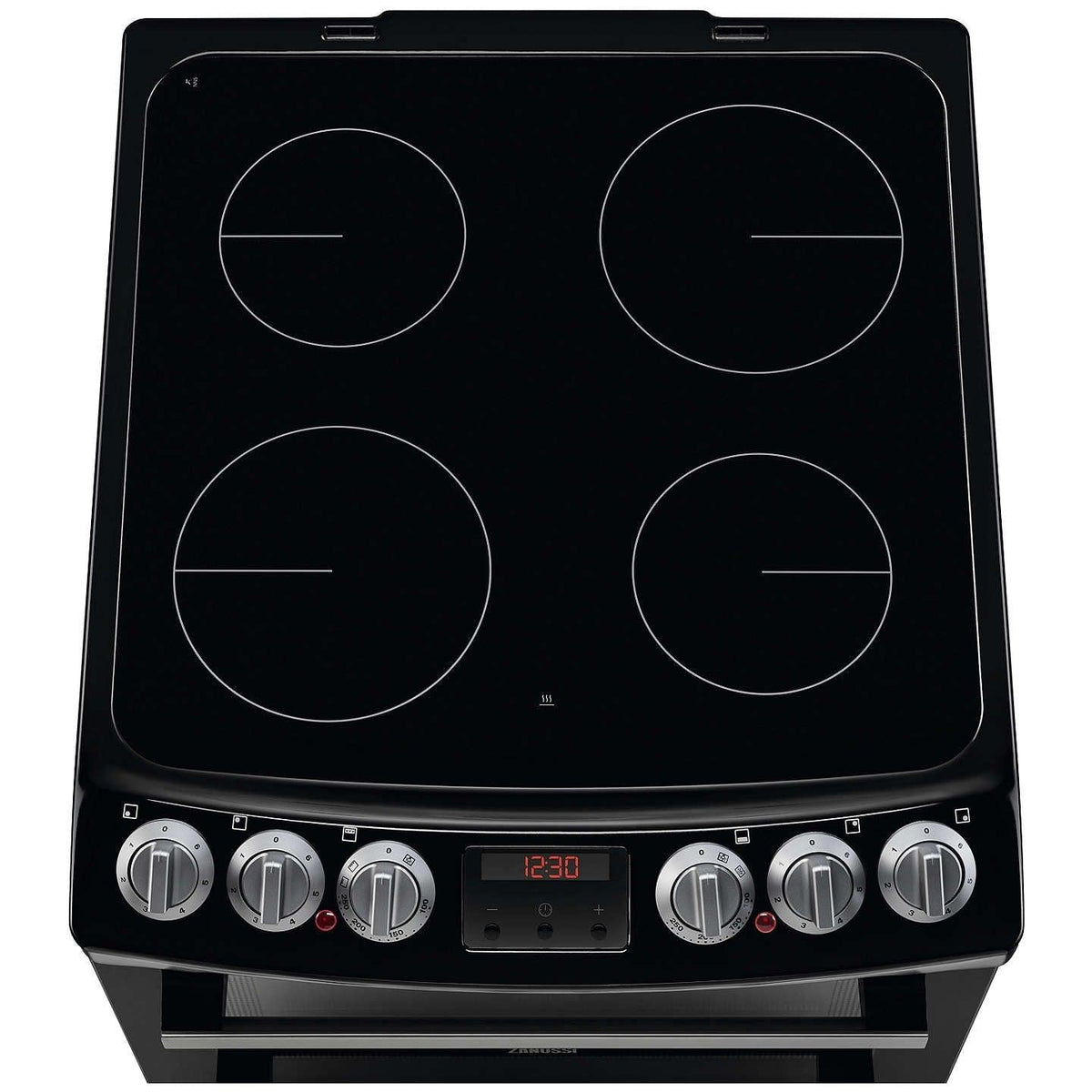 Zanussi 55cm Freestanding Electric Cooker - Stainless Steel | ZCV46250XA from DID Electrical - guaranteed Irish, guaranteed quality service. (6890788061372)