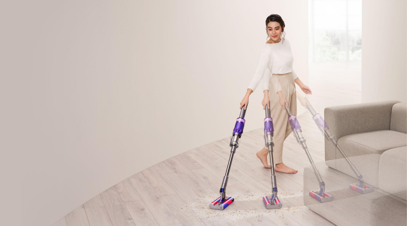 Dyson Omni Glide Lifestyle Image
