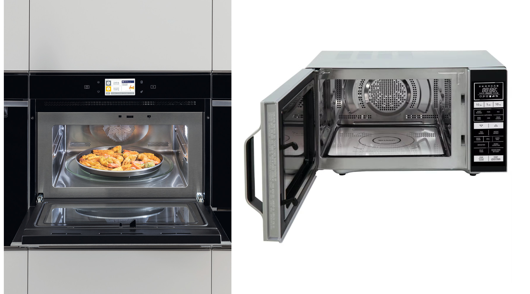 combi oven vs microwave