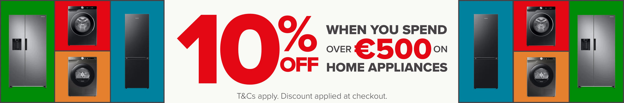 10% Off Home Appliances