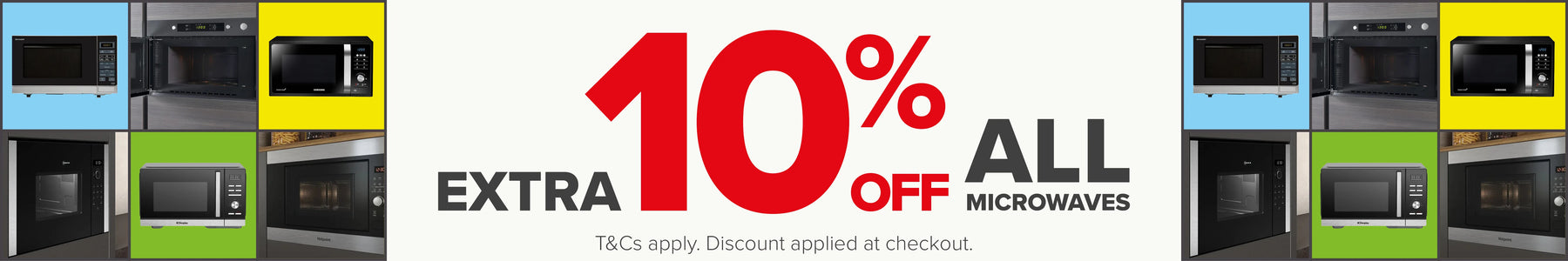 10% Off All Microwaves ()