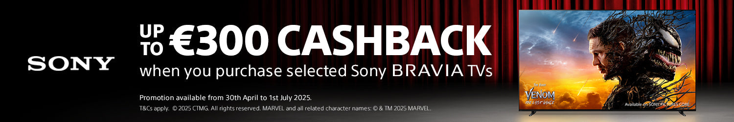 Sony Cashback Banner