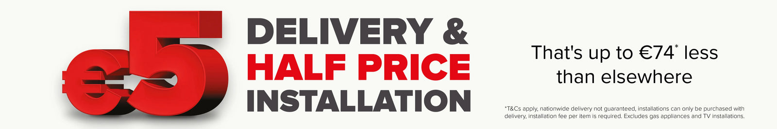 Delivery And Install Promotion