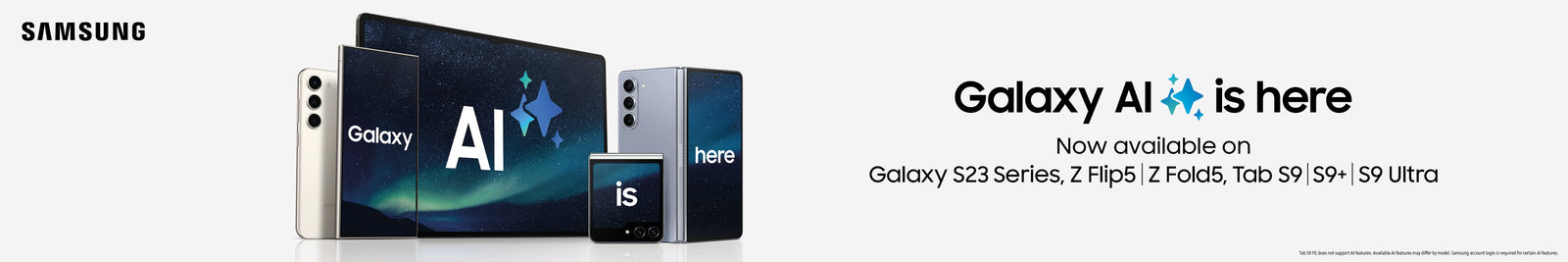 Samsung Collection Banners
