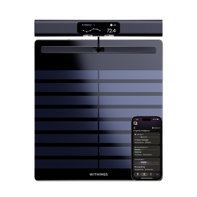 Withings BodyScan 2 Smart Scale - Black | WBS15-BLACK-ALL-INT
