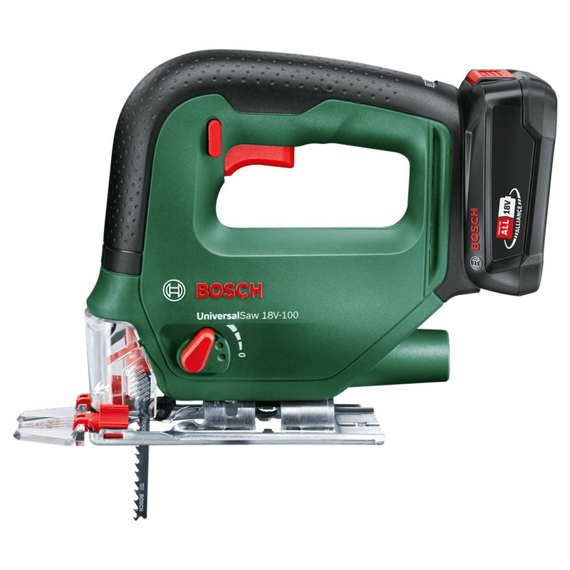 Bosch 18V-100 Universal Cordless Jigsaw - Green & Black | 0.603.011.170 from Bosch - DID Electrical