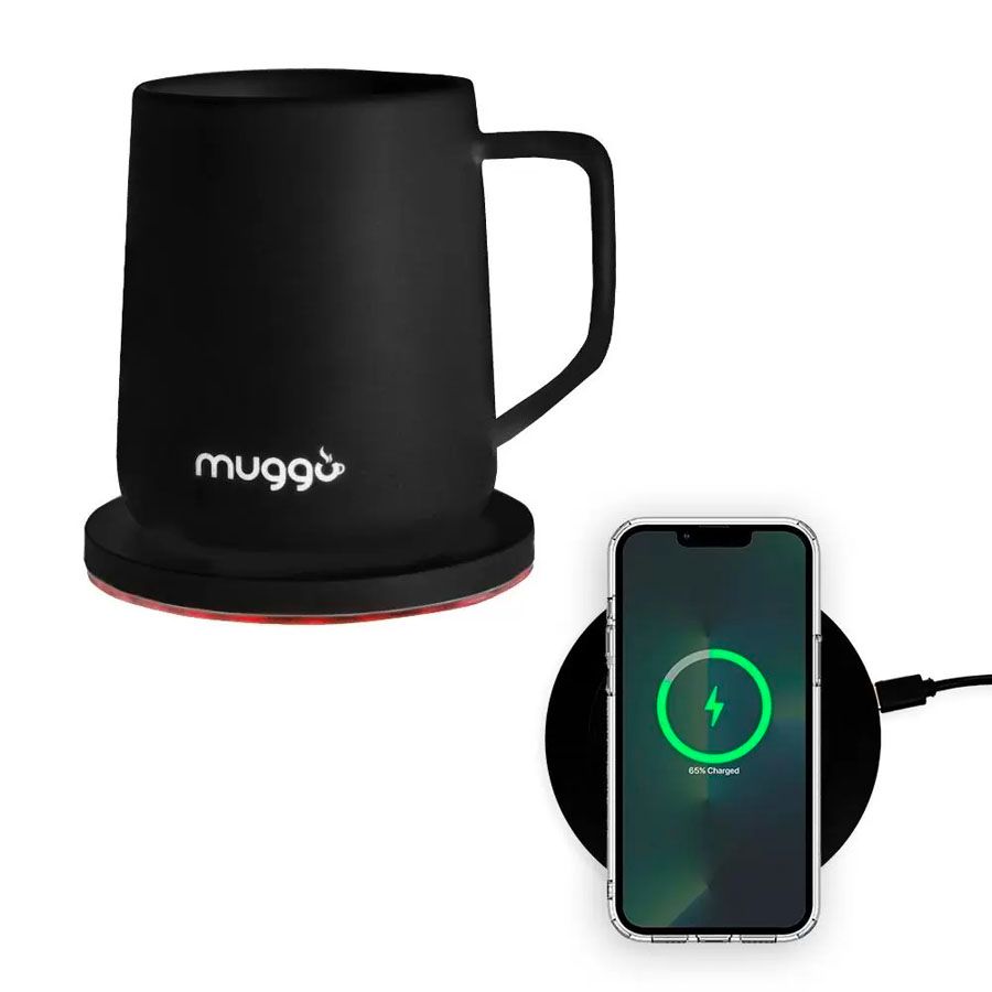 Muggo 380ml Grande Inteligent Self-Heated Cup - Black | 002909 from Muggo - DID Electrical