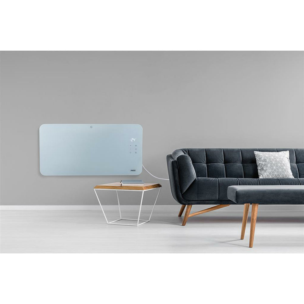 Princess 1500W Smart Glass Panel Heater - White | 01.348151.02.001 from Princess - DID Electrical
