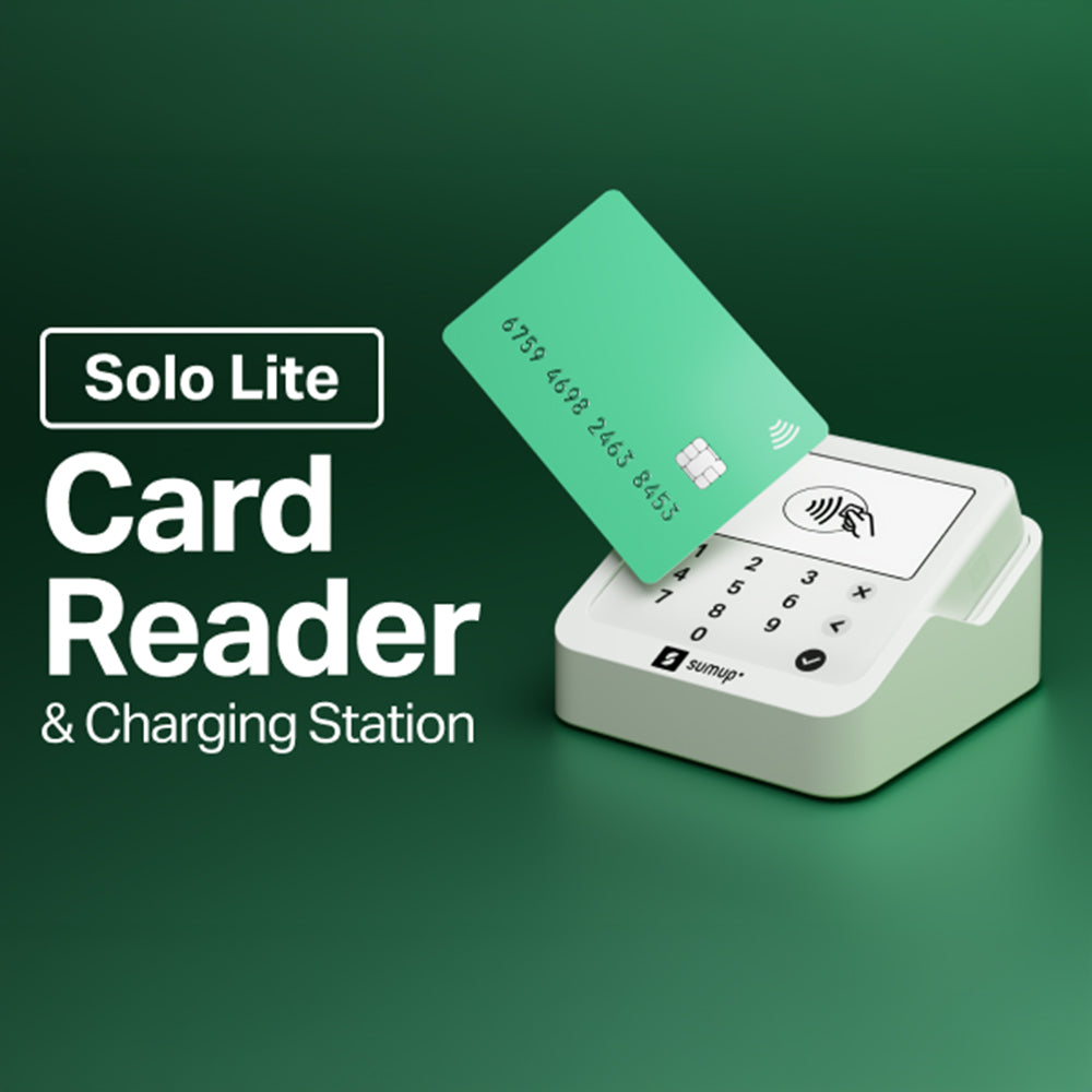 SumUp Solo Lite Card Reader - White | 226-RDR-SUL-004