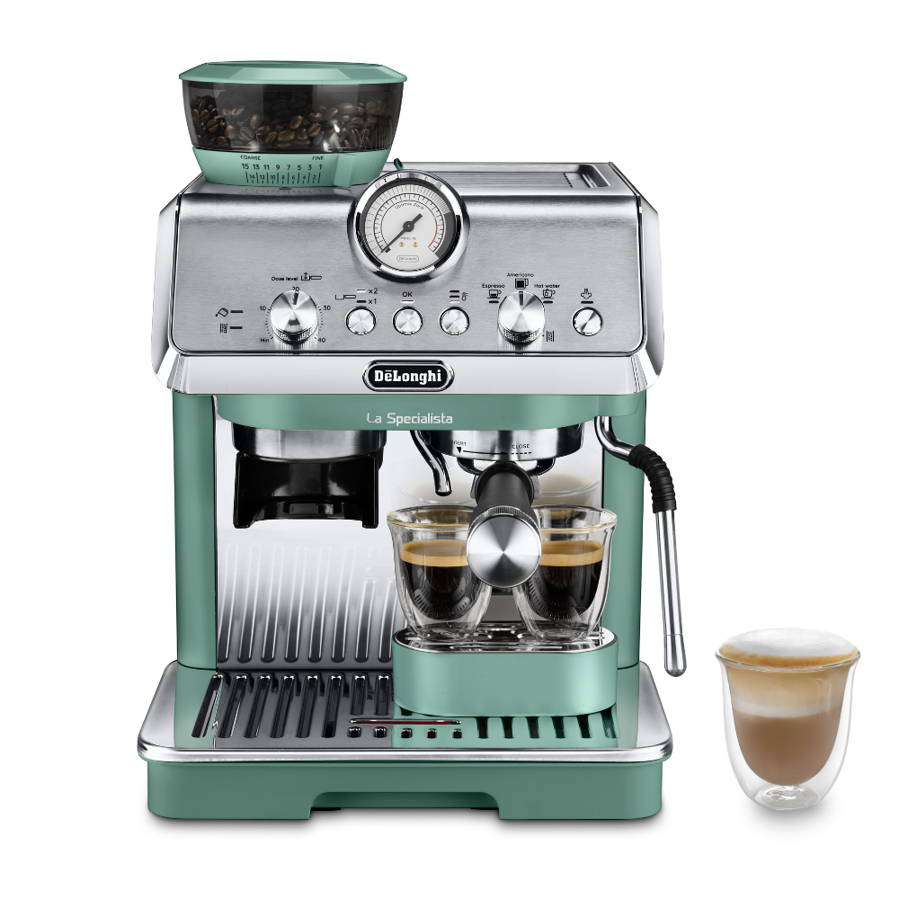 DeLonghi La Specialista Arte Bean to Cup Coffee Machine - Green | EC9155.GR