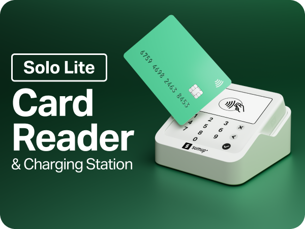 SumUp Solo Lite Card Reader Bundle - White | 226-BUN-SUL-003