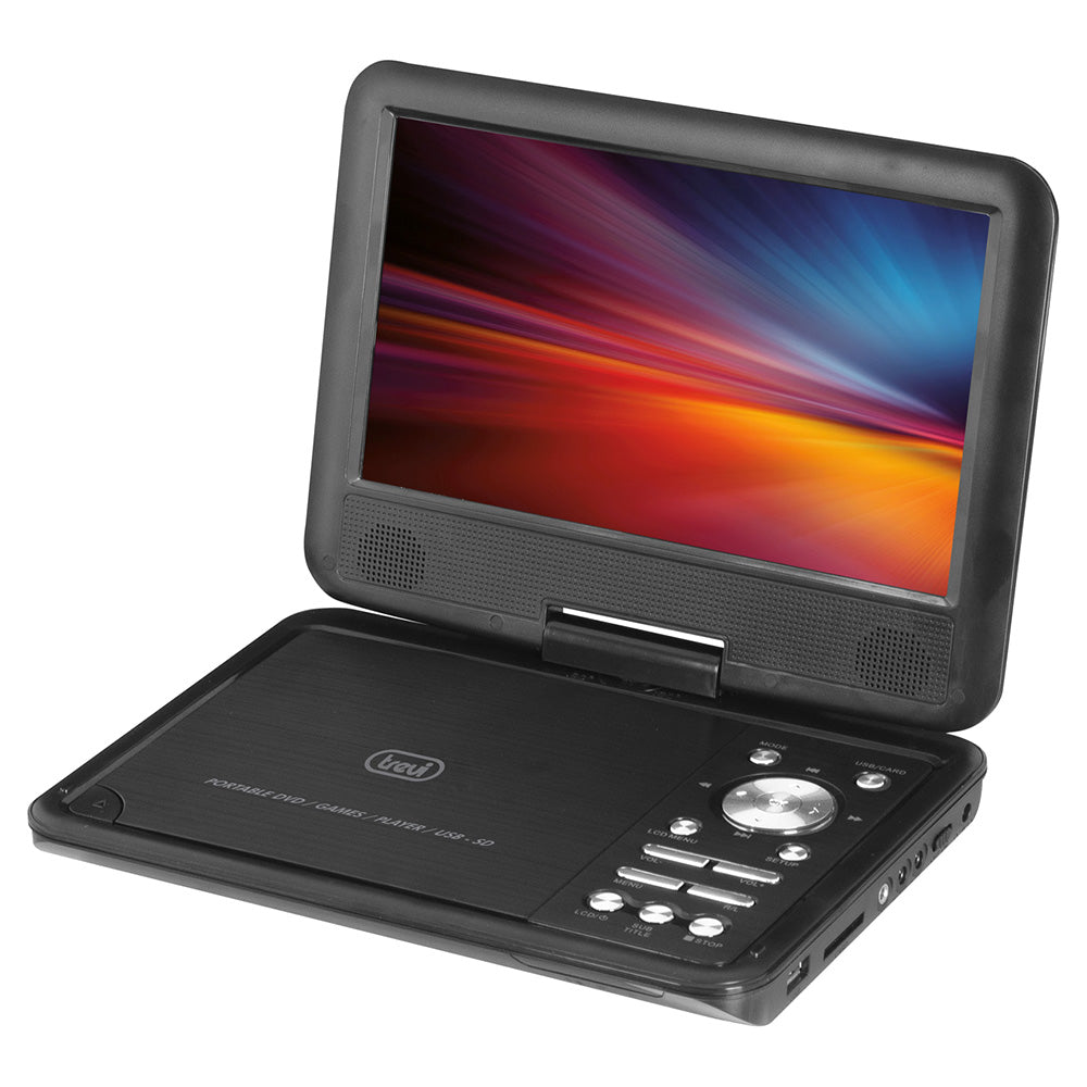 Trevi PDX 1409 S2 Portable DVD Player Black - 028378 | DID.ie