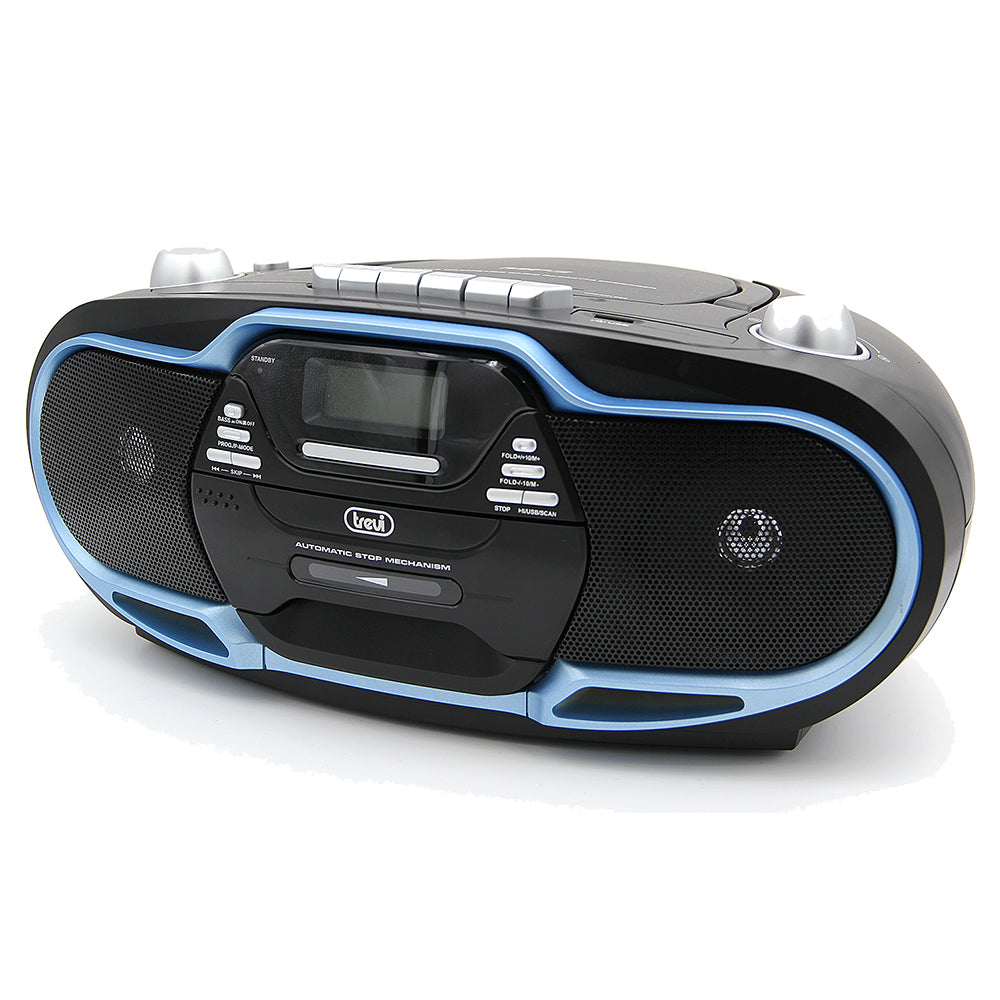 Trevi CMP 574 Portable Stereo CD Player - Blue | 031088 from Trevi - DID Electrical