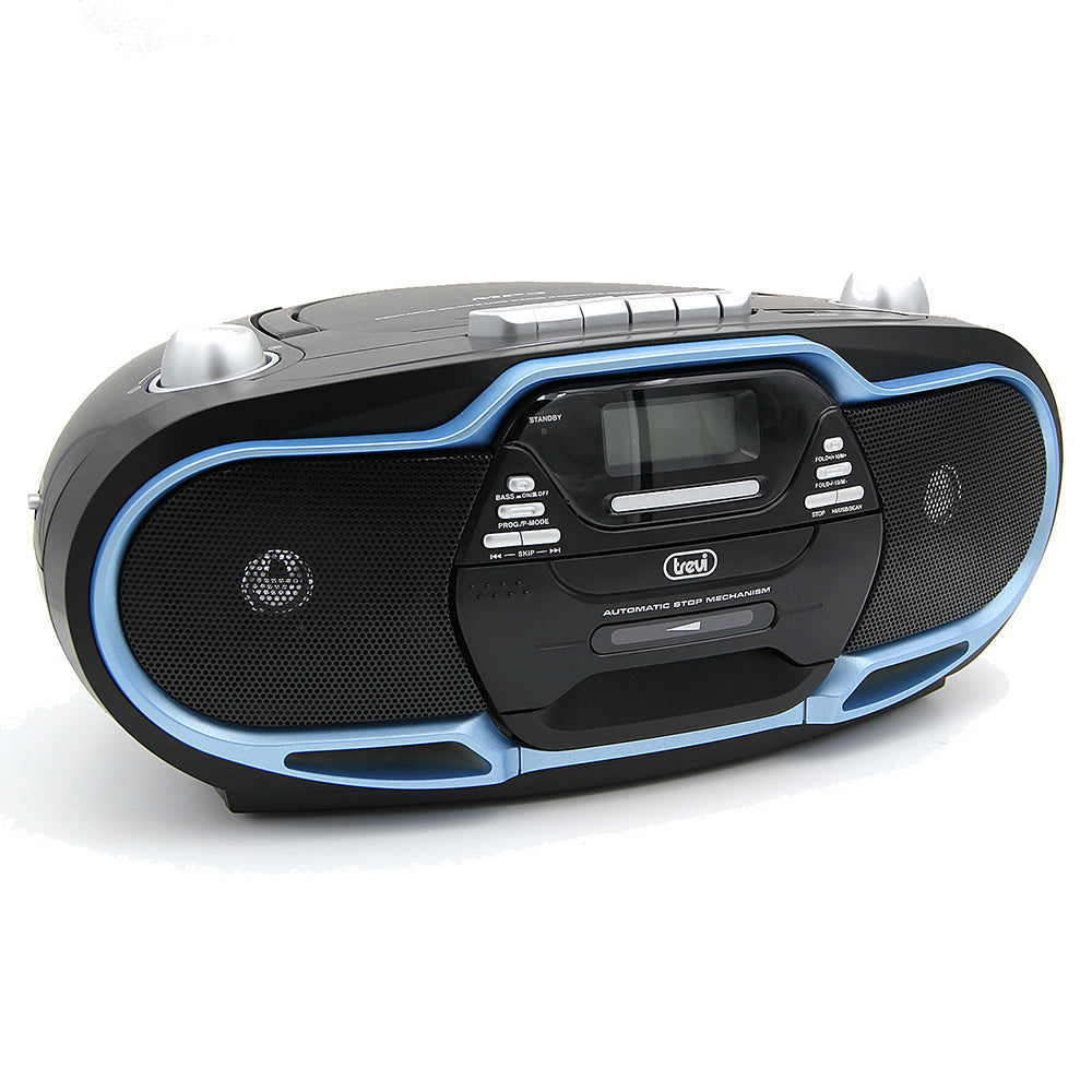 Trevi CMP 574 Portable Stereo CD Player - Blue | 031088 from Trevi - DID Electrical