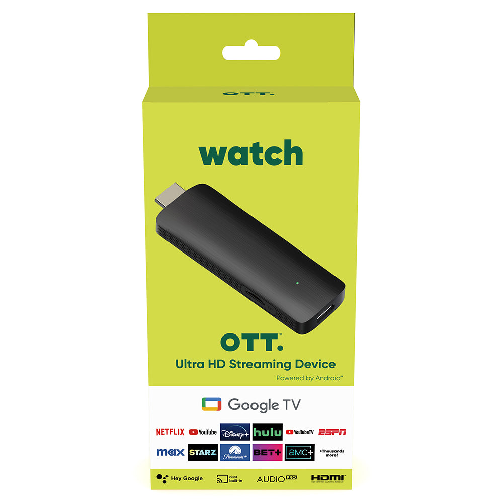 Android 4K Smart TV Stick – Black | 035325 from Android TV Stick - DID Electrical