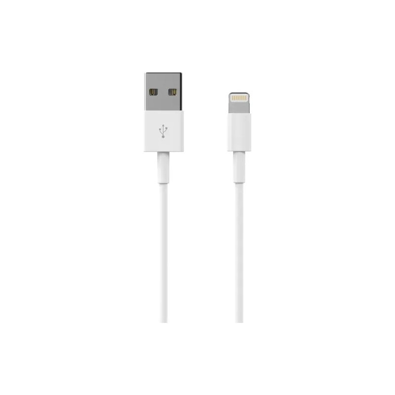 Sinox 1M USB A 2.0 Lightning Cable - White | 051439 from Sinox - DID Electrical
