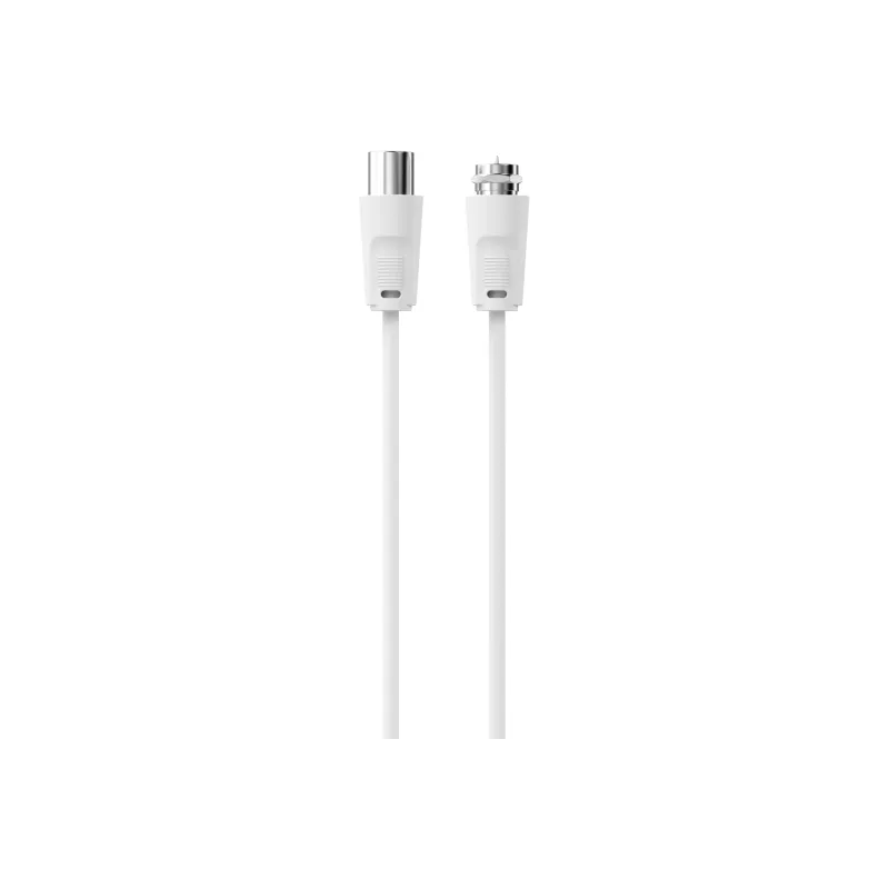 Sinox 5M Coax F Connector Antenna Cable - White | 052474 from Sinox - DID Electrical