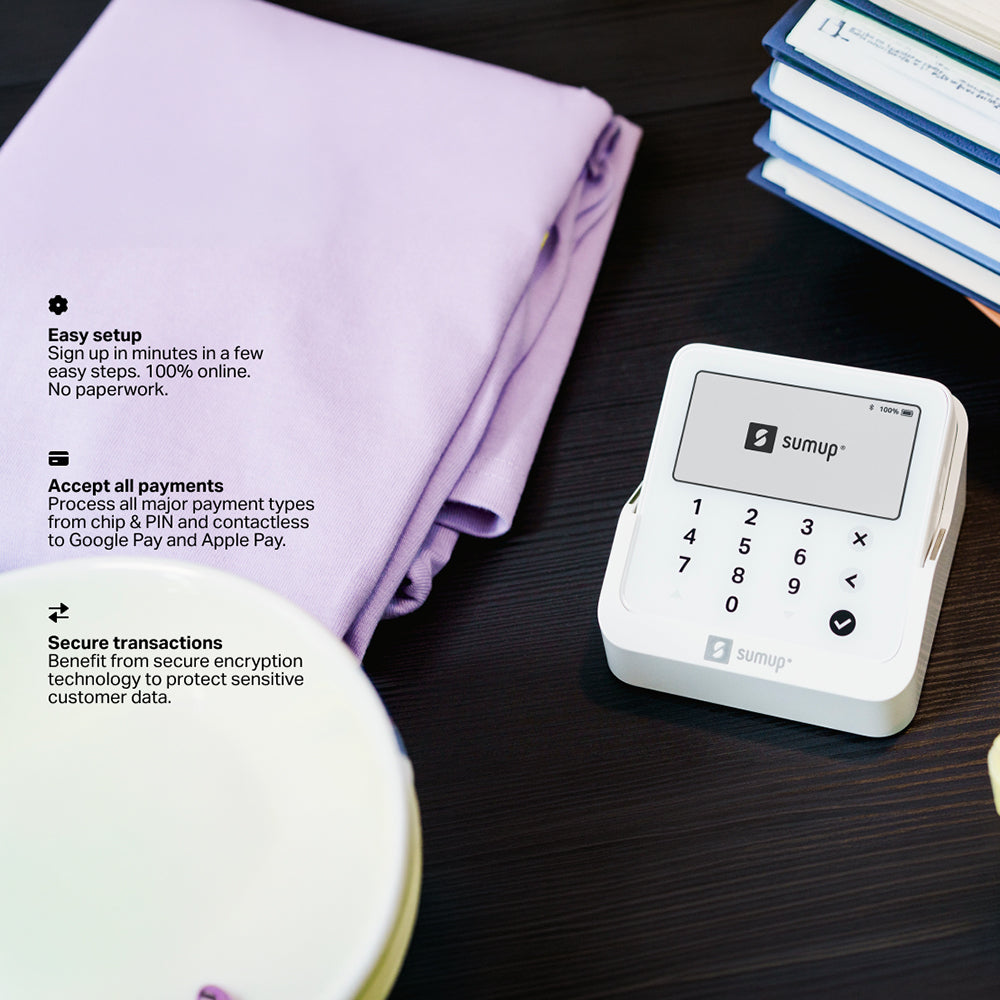 SumUp Solo Lite Card Reader - White | 226-RDR-SUL-004