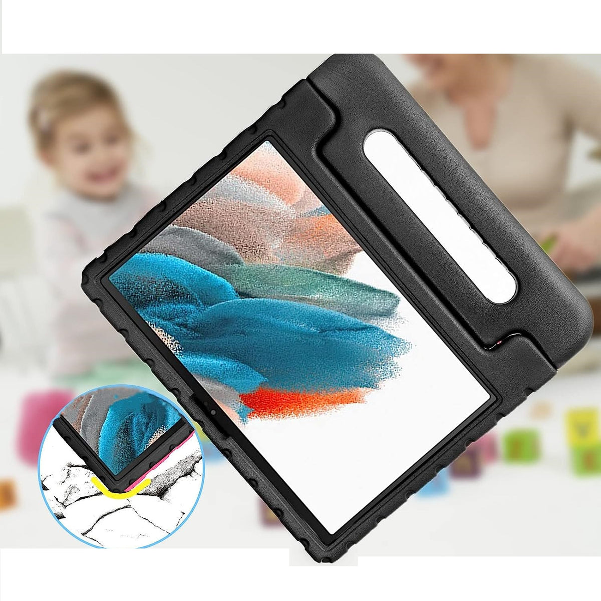 Caseguru Kids Case for 10.5&quot; Samsung Galaxy Tab A8 - Black | 61516 from Caseguru - DID Electrical