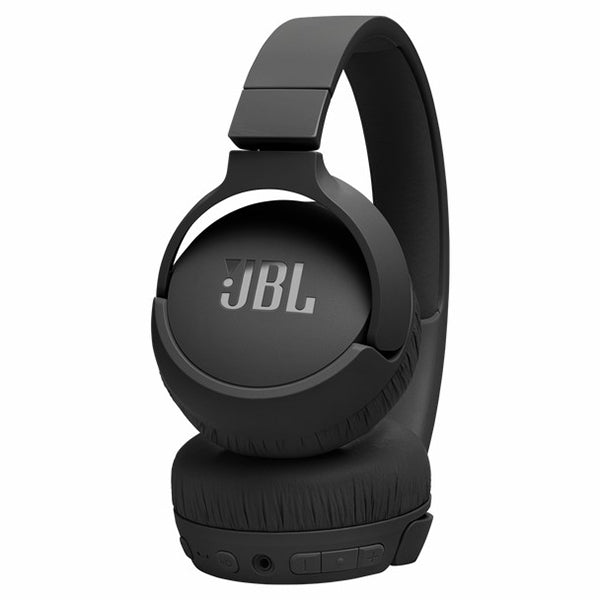 JBL Tune 670NC Adaptive Noise Cancelling On-Ear Wireless Headphones - Black | JBLT670NCBLK from JBL - DID Electrical