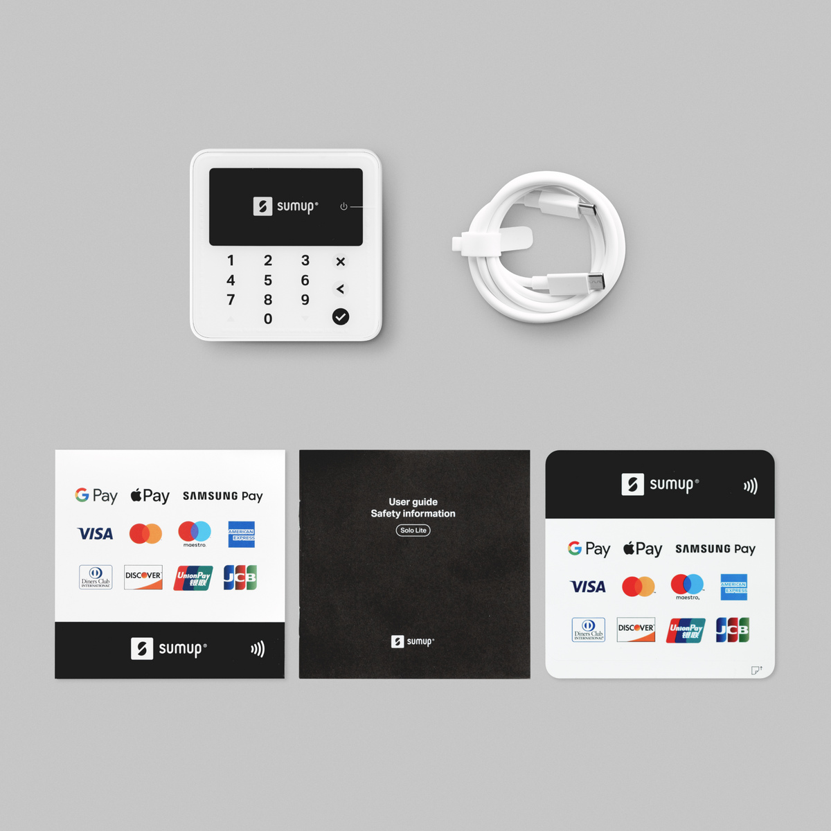 SumUp Solo Lite Card Reader - White | 226-RDR-SUL-004 from SumUp - DID Electrical