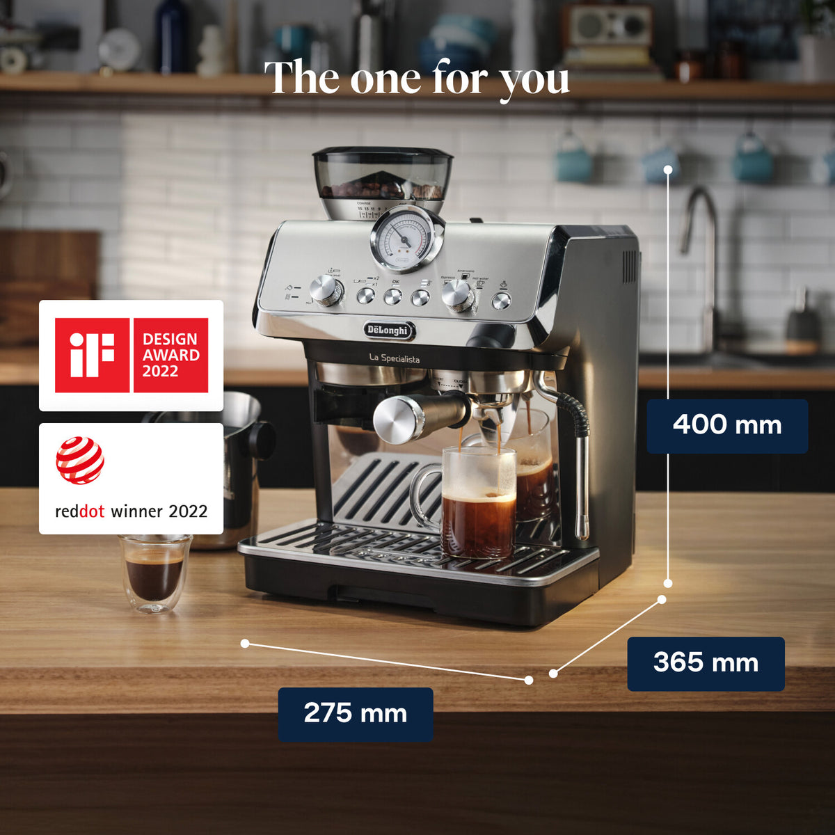De'Longhi La Specialista Arte Bean to Cup Coffee Machine - Black | EC9155.MB