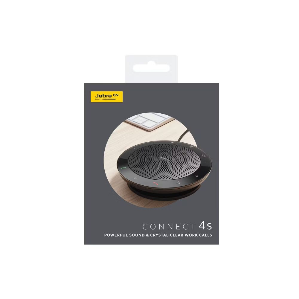Jabra Connect 4s Portable Bluetooth Speaker with Build-In Mic - Black | 100-43200000-60 from Jabra - DID Electrical