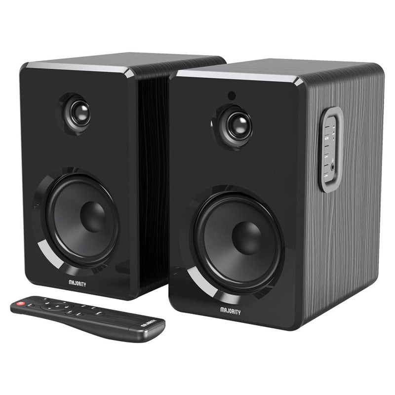 Majority D40 Bookshelf Bluetooth Speaker - Black | 1000000390 from Majority - DID Electrical