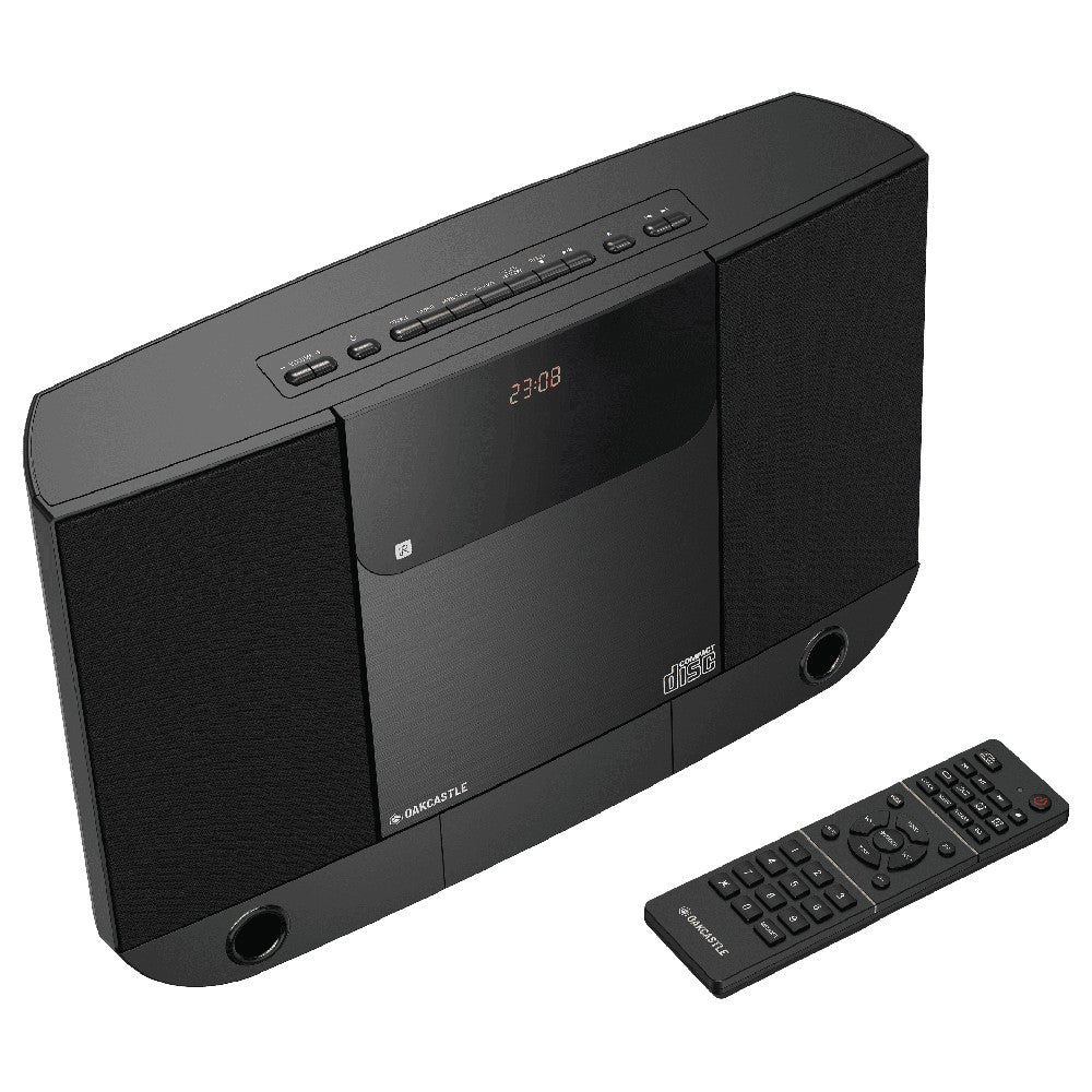 Oakcastle HiFi100 Compact Hi-Fi Stereo System - Black | 1000002839 from Oakcastle - DID Electrical